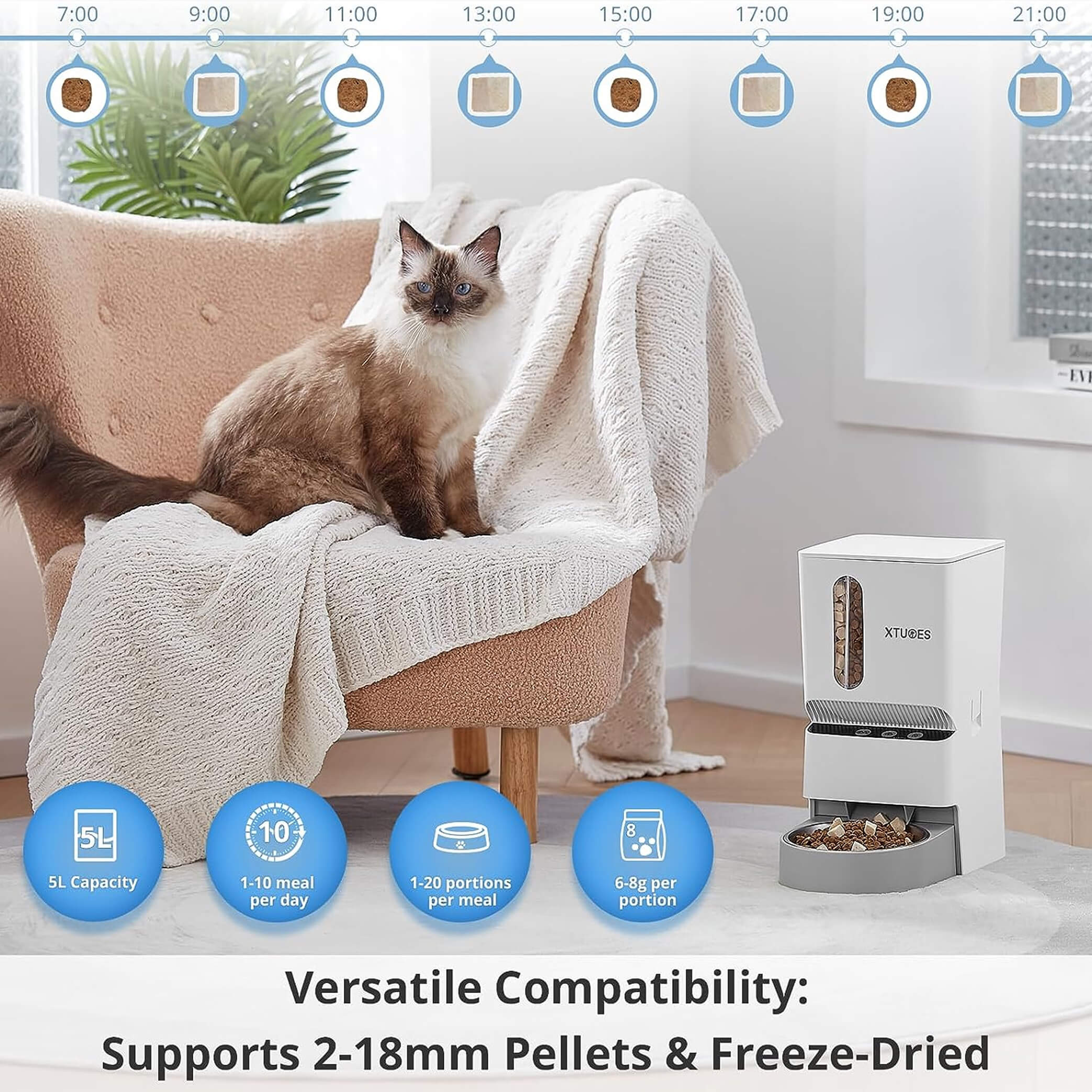 Windy Smart pet Feeder 5L