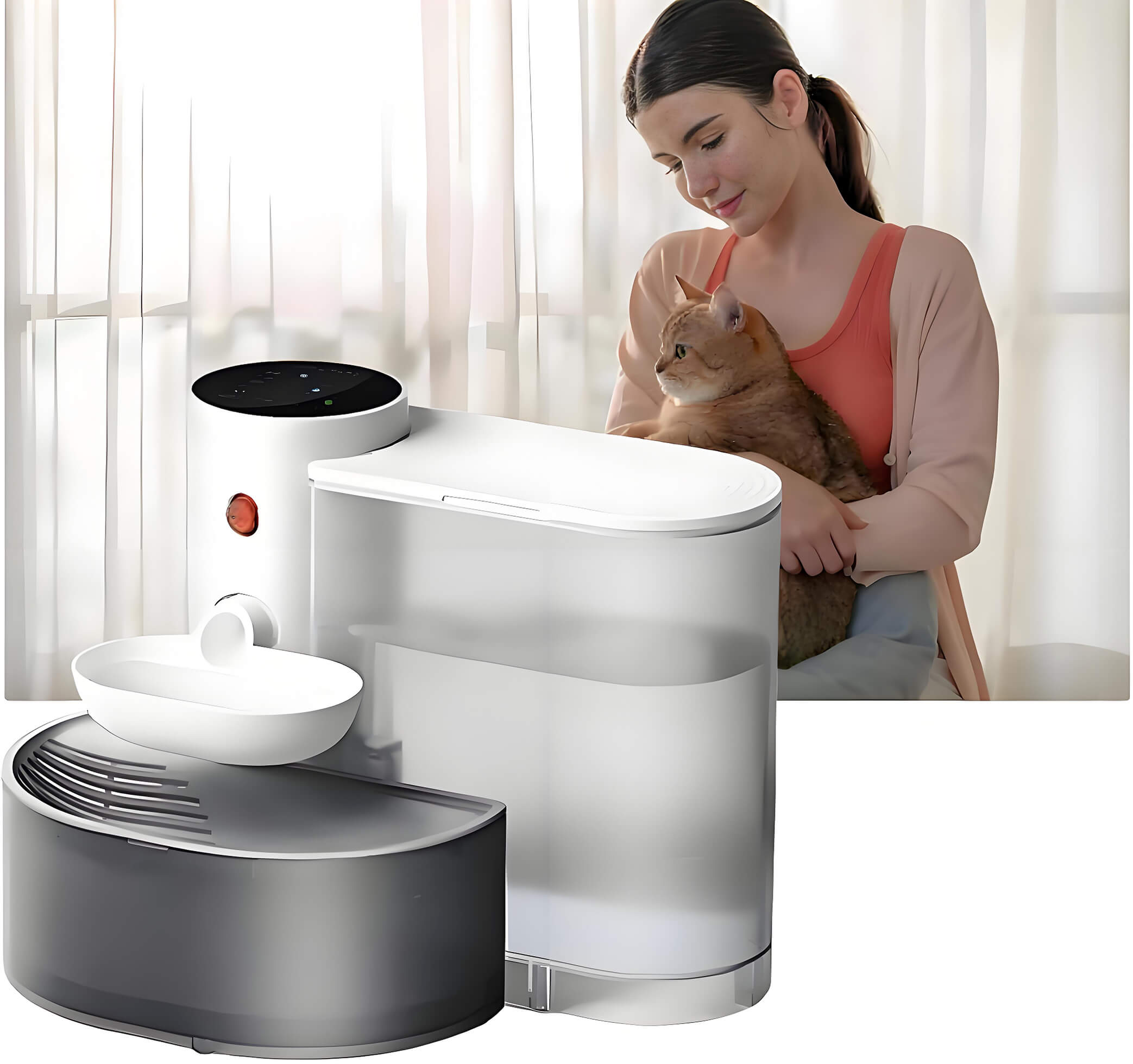 Lucci Pet Fountain Stainless steel