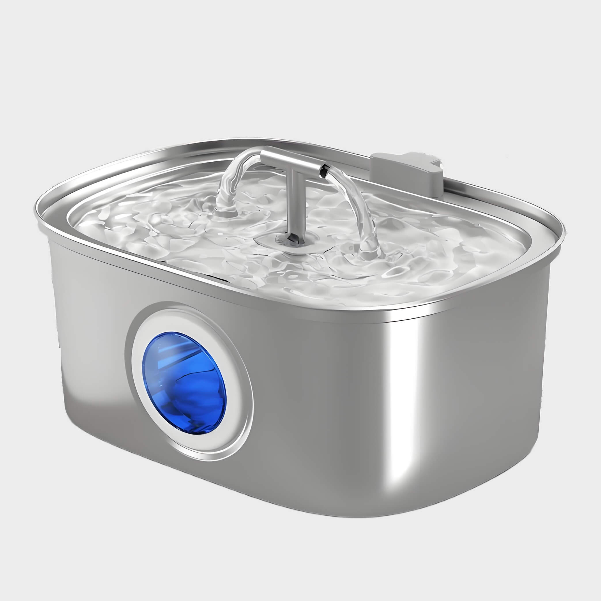 Waffle fountain water dispenser